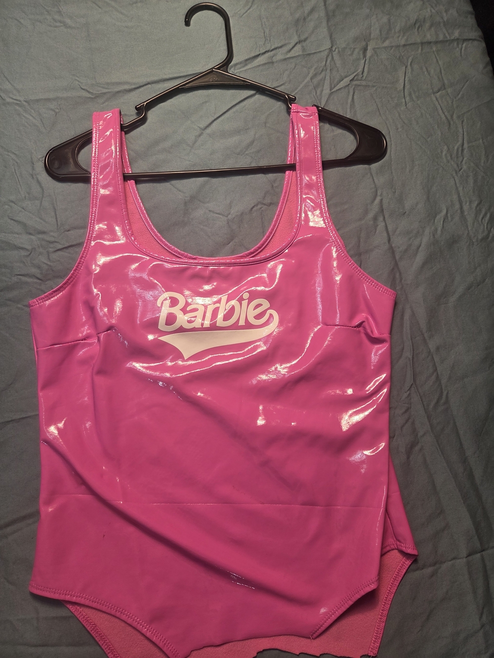 Forever 21 Barbie Pink Logo Tank